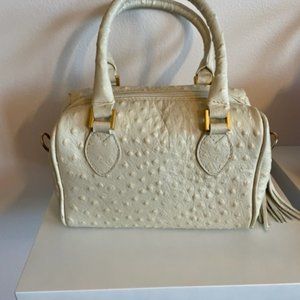 Italian ostrich bag